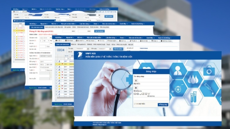 Phần mềm quản lý bệnh viện VNPT HIS